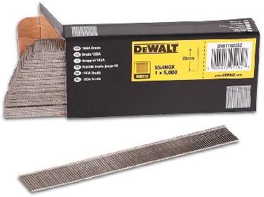 Gwodzie DeWalt Gwodzie stal nierdzewna 0st. 1.25x20 mm - 5000 sztuk