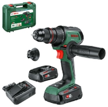 Akumulatorowa wiertarko-wkrtarka Bosch Advanced Drill 18V-80 Quicksnap - 2 akumulatory 18V/2.5Ah