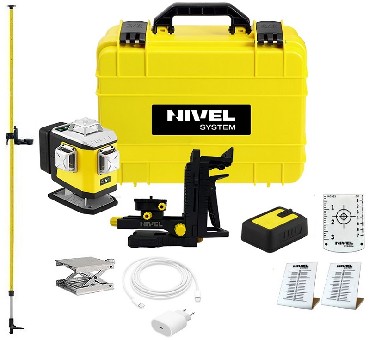 Laser krzyowy Nivel System CL5G Bluetooth + tyczka LP-36