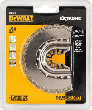Osprzt do narzdzia wielofunkcyjnego DeWalt Brzeszczot diamentowy segmentowy EXTREME 94 mm