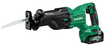Akumulatorowa pia szablasta HiKOKI (dawniej Hitachi) CR18DB WJZ BRUSHLESS - 2 akumulatory 18V/5.0Ah + walizka HSC