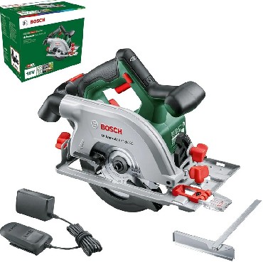 Akumulatorowa pilarka tarczowa rczna Bosch UniversalCirc 18V-53 - 1 akumulator 18V/2.5Ah
