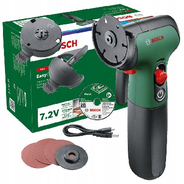 Akumulatorowe cicie i szlifowanie Bosch Easy Cut & Grind - akumulator 7.2V/2.0Ah micro USB