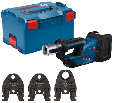 Zaciskarka akumulatorowa Bosch GPT 18V-19 - szczki U16/20/25 + L-BOXX (bez akumulatora i adowarki)
