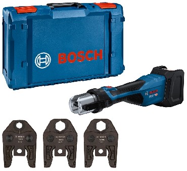 Zaciskarka akumulatorowa Bosch GPT 18V-32 - Szczki SV15/22/28 + XL-BOXX (bez akumulatora i adowarki)