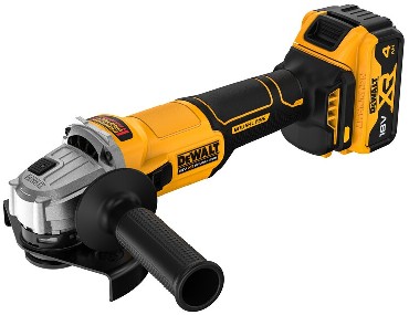 Akumulatorowa szlifierka ktowa DeWalt DCG407M1T BRUSHLESS - 1 akumulator 18/4.0Ah + TSTAK