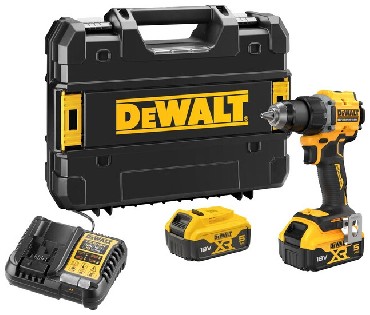 Akumulatorowa wiertarko-wkrtarka DeWalt DCD794P2T BRUSHLESS - 2 akmulatory 18V/5.0Ah + TSTAK