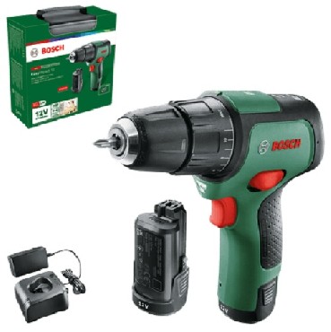 Akumulatorowa wiertarko-wkrtarka udarowa Bosch Easy Impact 12 - 2 akumulatory 12V/2.0Ah