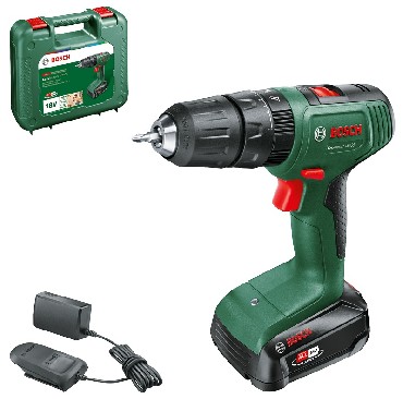 Akumulatorowa wiertarko-wkrtarka udarowa Bosch Easy Impact 18V-38 - 1 akumulator 18V/2.0Ah