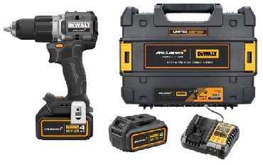 Akumulatorowa wiertarko-wkrtarka udarowa DeWalt DCD85MM2T BRUSHLESS - 2 akumulatory 18V/4.0Ah McLaren F1 TEAM