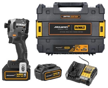 Akumulatorowa zakrętarka udarowa DeWalt DCF85MM2T BRUSHLESS - 2 akumulatory 18V/4.0Ah McLaren F1 TEAM