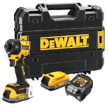 Akumulatorowa zakrtarka udarowa hydrauliczna DeWalt DCF870E2T BRUSHLESS  - 2 akumulatory POWERSTACK 18V/1.7Ah