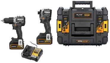 ZESTAW 18V DeWalt DCK200MP2T BRUSHLESS - 2 akumulatory 18V/5.0Ah McLaren F1 TEAM