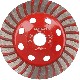 Diamentwa tarcza garnkowa Rawlplug �ciernica diamentowa do betonu Turbo 125x22.23 mm