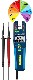 Cyfrowy multimetr c�gowy PANCONTROL Tester pr�du / napi�cia LED + LCD 200A AC/DC c�gi otwarte True RMS