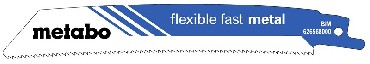 Brzeszczot Metabo Flexible fast metal 150x0.9 BiM 1.8/14TPI - 5 sztuk
