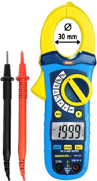 Cyfrowy c�gowy miernik pr�du PANCONTROL Cyfrowe c�gi pr�dowe PAN 124 400 A AC CAT III 600 V o - 30 mm
