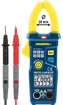 Cyfrowy c�gowy miernik pr�du PANCONTROL Cyfrowe c�gi pr�dowe PAN 200A+ 200 A AC CAT III 600V o - 20 mm