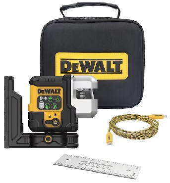 Laser krzyowy DeWalt DCLE14301GB GREEN USB-C