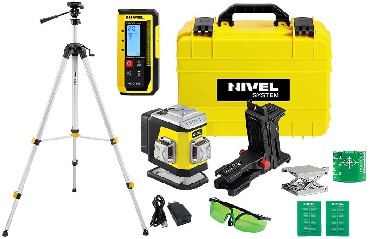 Laser krzy�owy Nivel System CL3G + statyw SJJM1EX + czujnik CLS300