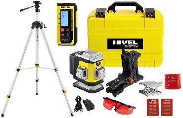 Laser krzy�owy Nivel System CL3R + statyw SJJM1EX + czujnik CLS300