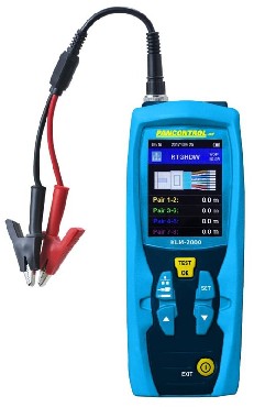 Miernik cyfrowy PANCONTROL Miernik d�ugo�ci kabli PAN KLM2000 echometr / TDR / reflektor