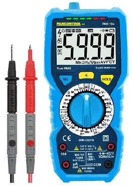 Multimetr cyfrowy PANCONTROL Multimetr cyfrowy PAN 184 True RMS CAT IV 600 V CAT III 1000 V