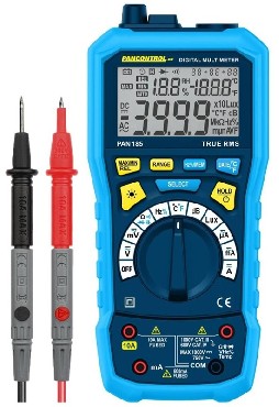 Multimetr cyfrowy PANCONTROL Multimetr cyfrowy wielofunkcyjny PAN185 True RMS CAT III 1000 V