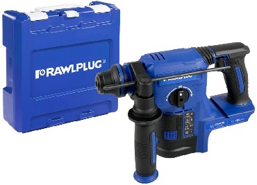 Akumulatorowa m�oto-wiertarka Rawlplug R-PRH18-24-S BRUSHLESS 18V + walizka (bez akumulatora i �adowarki)