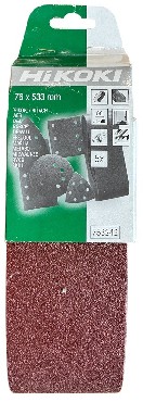 Tama szlifierska HiKOKI (dawniej Hitachi) Tamy szlifierskie 76x533mm P60 - 5 sztuk