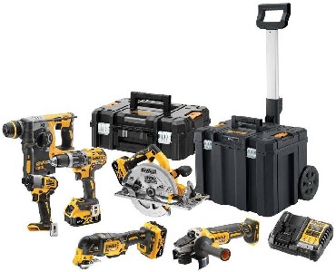 ZESTAW 18V DeWalt DCK624P3T BRUSHLESS - 3 akumulatory 18V/5.0Ah