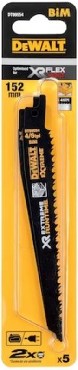 Zestaw brzeszczot�w DeWalt XR FlexVolt EXTREME RunTime BiM Drewno-Metal 152 mm 4.2-6.36 TPI - 5 sztuk