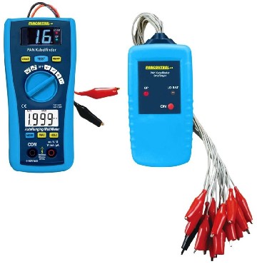 Multimetr cyfrowy PANCONTROL Lokalizator przewod�w PAN KABELFINDER 16-funkcyjny / multimetr cyfrowy CAT III 300 V / CAT II 600 V