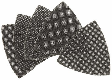 Siatki cierne DeWalt Siatka cierna Delta 93 mm - gr. 60 - 5 sztuk