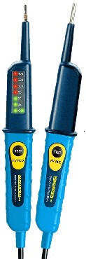 Tester urz�dze� elektrycznych PANCONTROL Tester napi�cia 2-biegunowy PAN VOLTTESTER 400 FI wska�nik LED 6-400 V AC/DC
