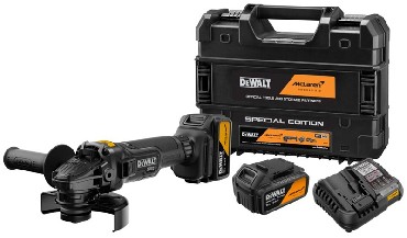 Akumulatorowa szlifierka k�towa DeWalt DCG45MP2T BRUSHLESS - 2 akumulatory 18V/5.0Ah McLaren F1 TEAM