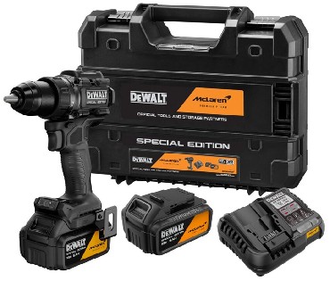 Akumulatorowa wiertarko-wkr�tarka DeWalt DCD81MP2T BRUSHLESS - 2 akumulatory 18V/5.0Ah McLaren F1 TEAM