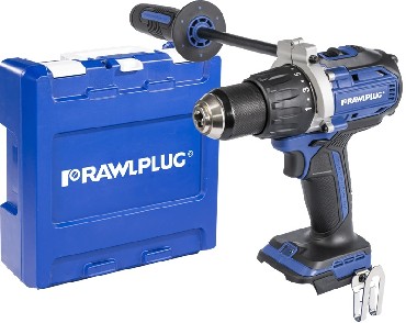 Akumulatorowa wiertarko-wkr�tarka udarowa Rawlplug R-PDD18-P100-S BRUSHLESS 18V + walizka (bez akumulatora i �adowarki)