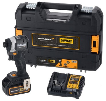 Akumulatorowa zakr�tarka udarowa DeWalt DCF86MM1T BRUSHLESS - 1 akumulator 18V/4.0Ah McLaren F1 TEAM