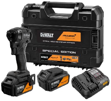 Akumulatorowa zakr�tarka udarowa DeWalt DCF86MP2T BRUSHLESS - 2 akumulatory 18V/5.0Ah McLaren F1 TEAM