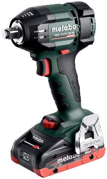 Akumulatorowy klucz udarowy Metabo SSW 18 LTX 550 BL - 2 akumulatory LiHD 18V/4.0Ah + metaBOX