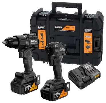 ZESTAW 18V DeWalt DCK2222MM2T BRUSHLESS - 2 akumulatory 18V/4.0Ah McLaren F1 TEAM