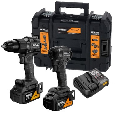 ZESTAW 18V DeWalt DCK2222MP2T BRUSHLESS - 2 akumulatory 18V/5.0Ah McLaren F1 TEAM