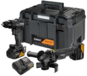 ZESTAW 18V DeWalt DCK2223MP2T BRUSHLESS - 2 akumulatory 18V/5.0Ah McLaren F1 TEAM