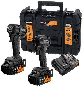 ZESTAW 18V DeWalt DCK2224MP2T BRUSHLESS - 2 akumulatory 18V/5.0Ah McLaren F1 TEAM