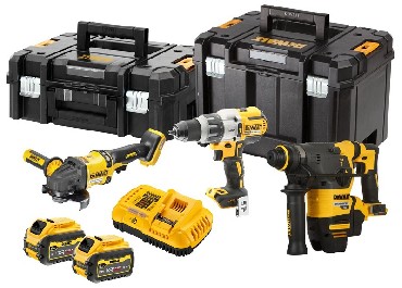 ZESTAW 18V DeWalt DCK376T2T BRUSHLESS - 2 akumulatory FLEXVOLT 18-54V/6.0-2.0Ah