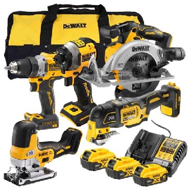 ZESTAW 18V DeWalt DCK502P3 BRUSHLESS - 3 akumulatory 18V/5.0Ah