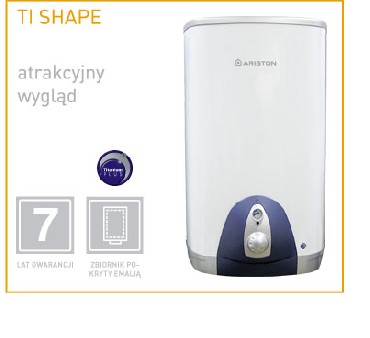 Podgrzewacz elektryczny Ariston TI-SHAPE 50 QB EE