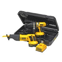 Zestaw narzędzi akumulatorowych DeWalt DC988CA