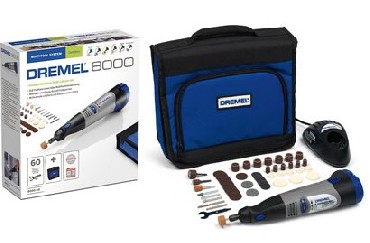 Akumulatorowe narzdzie uniwersalne Dremel DREMEL LIT-ION 8000JH /AKU + 60 SZT OSPRZTU W TORBIE